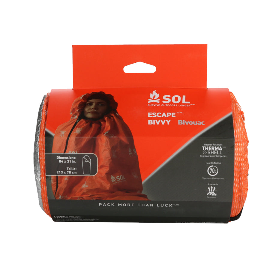 Survive Outdoors Longer SOL Escape™ Bivvy - Survival Orange-Tactical Gear UK