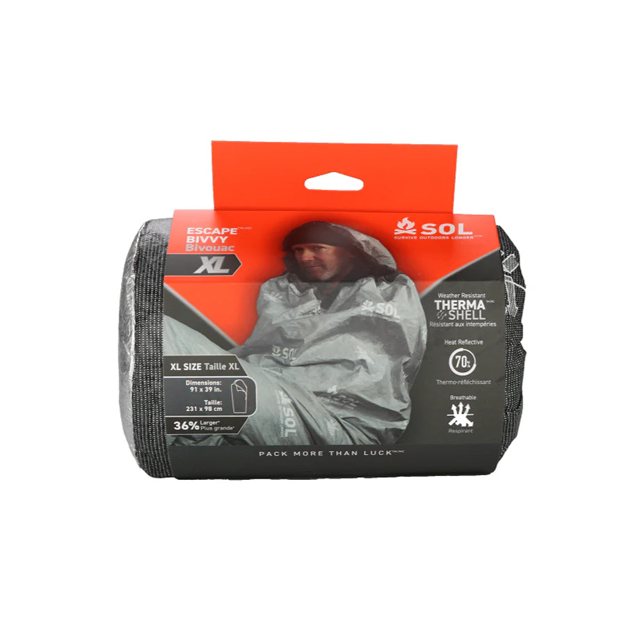Survive Outdoors Longer SOL Escape™ Bivvy XL - Gray-Tactical Gear UK