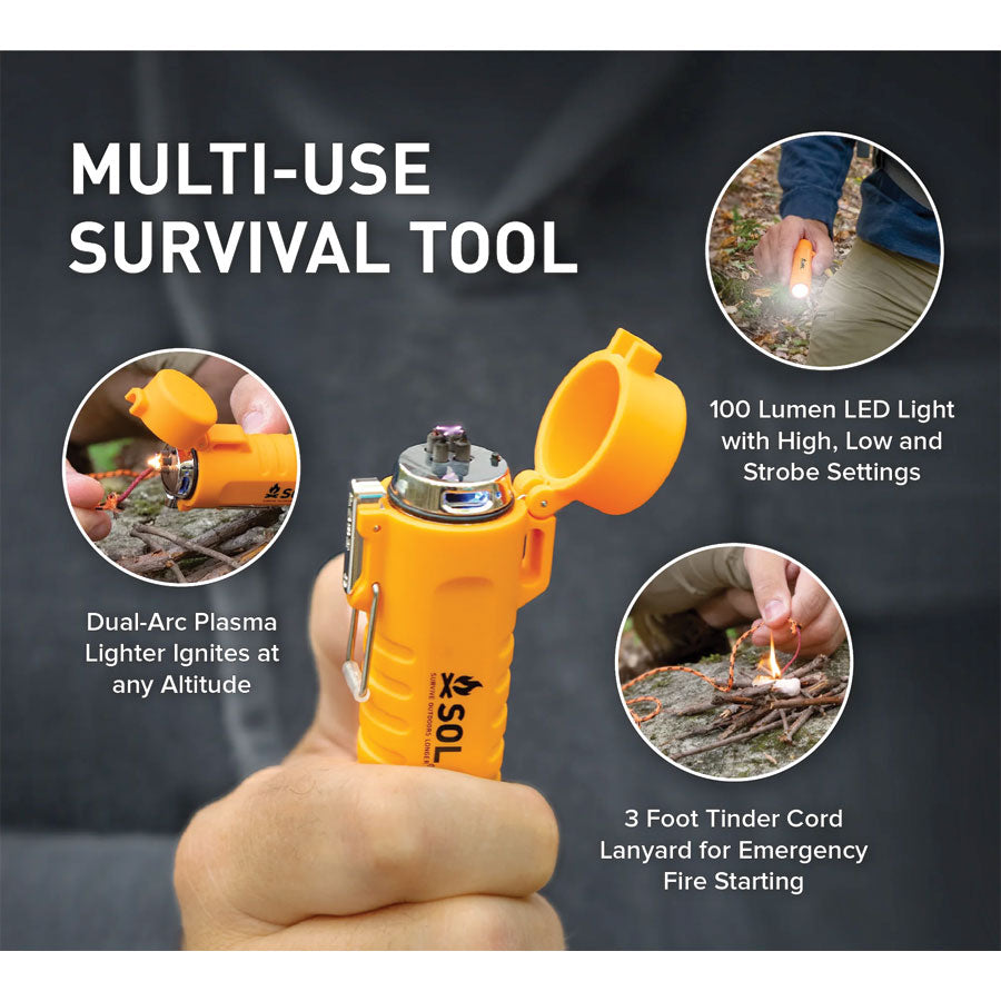 Survive Outdoors Longer SOL Fire Lite Fuel-Free Lighter-Tactical Gear UK