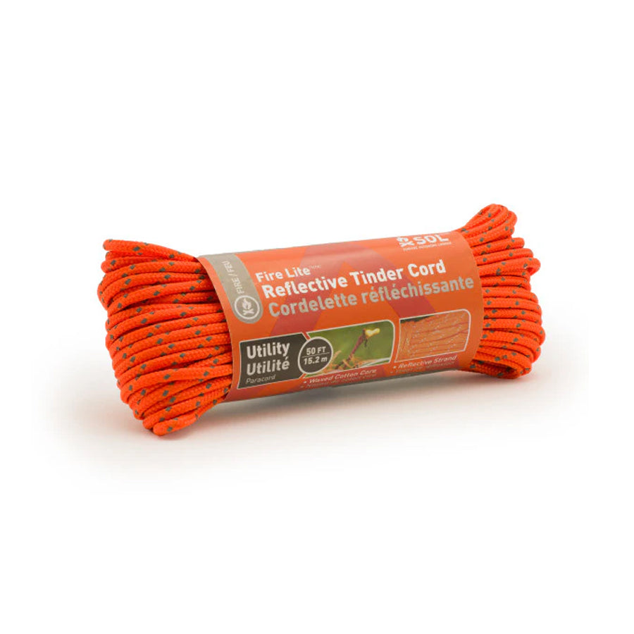 Survive Outdoors Longer SOL Fire Lite Utility Reflective Tinder Cord, 50 ft-Tactical Gear UK