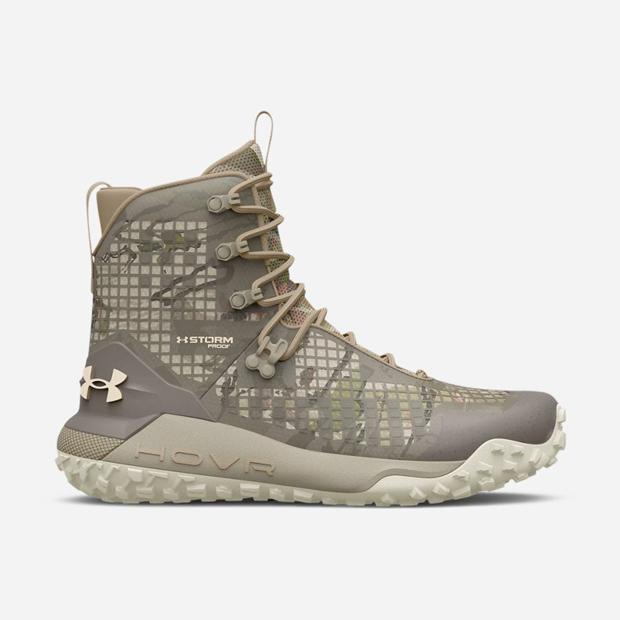 Under Armour Men's HOVR Dawn Waterproof 2.0 Boots Brown-Tactical Gear UK