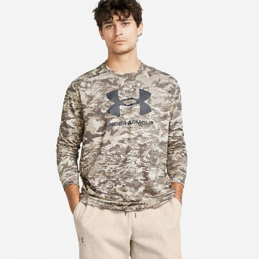 Under Armour Men's UA ABC Camo Long Sleeve Brown-Tactical Gear UK