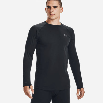Under Armour Tactical Coldgear Base 3.0 Long Sleeve Shirt Black-Tactical Gear UK