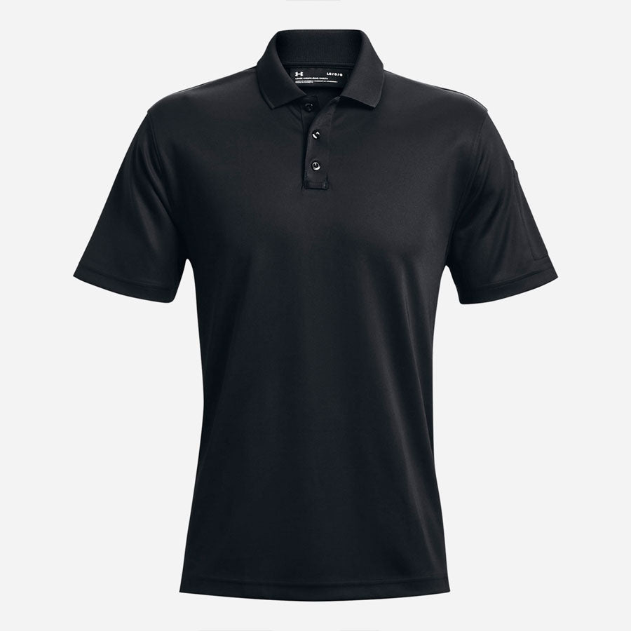 Under Armour Tactical Performance Polo 2.0 Black-Tactical Gear UK