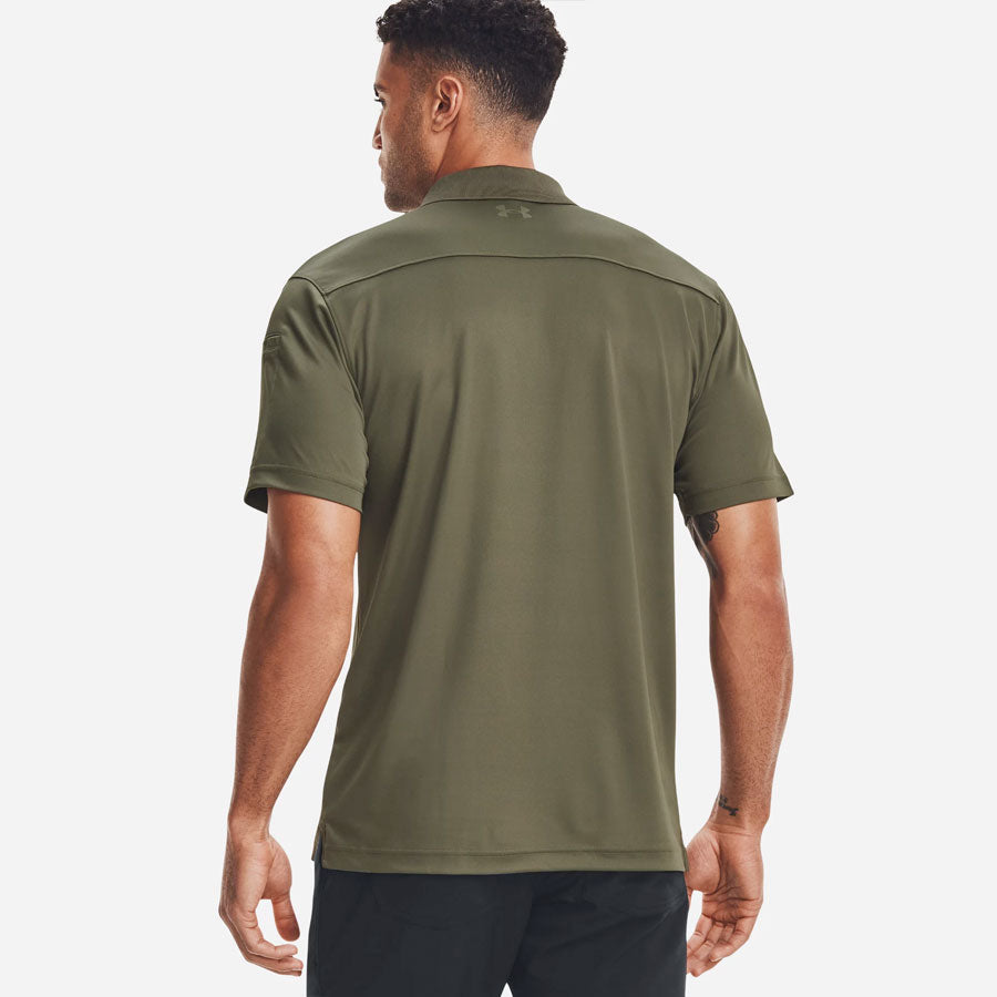 Under Armour Tactical Performance Polo 2.0 Marine OD Green-Tactical Gear UK