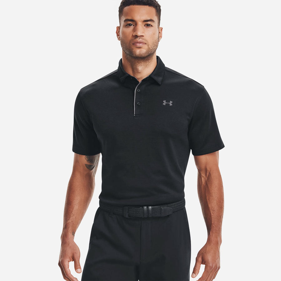 Under Armour Tech Polo Shirt Black-Tactical Gear UK