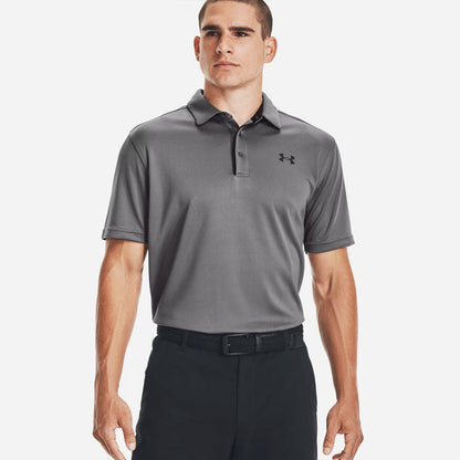 Under Armour Tech Polo Shirt Graphite-Tactical Gear UK