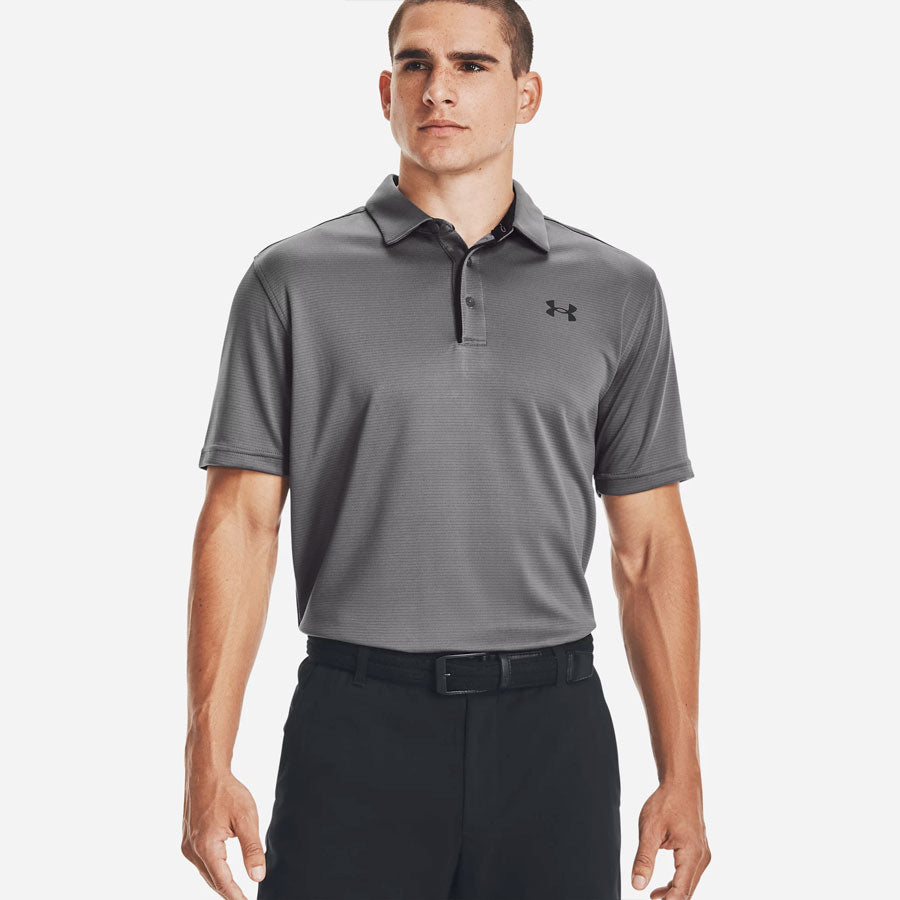 Under Armour Tech Polo Shirt Graphite-Tactical Gear UK