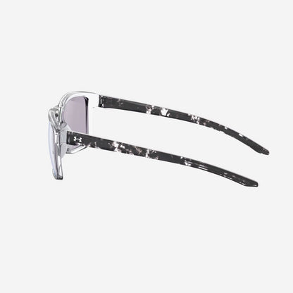 Under Armour UA Hustle Mirror Sunglasses Crystal Black Frame, Green Mirror Lens-Tactical Gear UK
