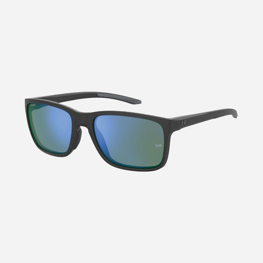 Under Armour UA Hustle Mirror Sunglasses Shiny Black Frame-Tactical Gear UK