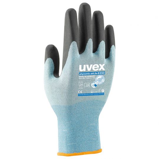 UVEX Phynomic AirLite B ESD Cut Protection Glove-Tactical Gear UK