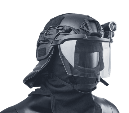 Ventura Tactical Systems Public Order Carbon Fiber Tactical Helmet System-Tactical Gear UK