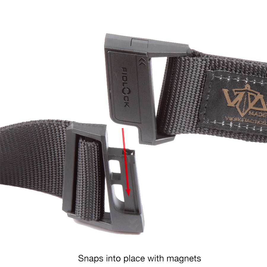Viking Tactics Concealed Carry Battle Belts, Low Vis, (6 pouches) Black-Tactical Gear UK