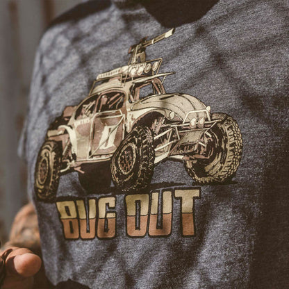 VIKTOS Big Time Bug Out Tee Charcoal Heather-Tactical Gear UK