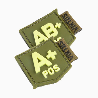 VIKTOS Bloodtype Mini Moralpha Patches-Tactical Gear UK