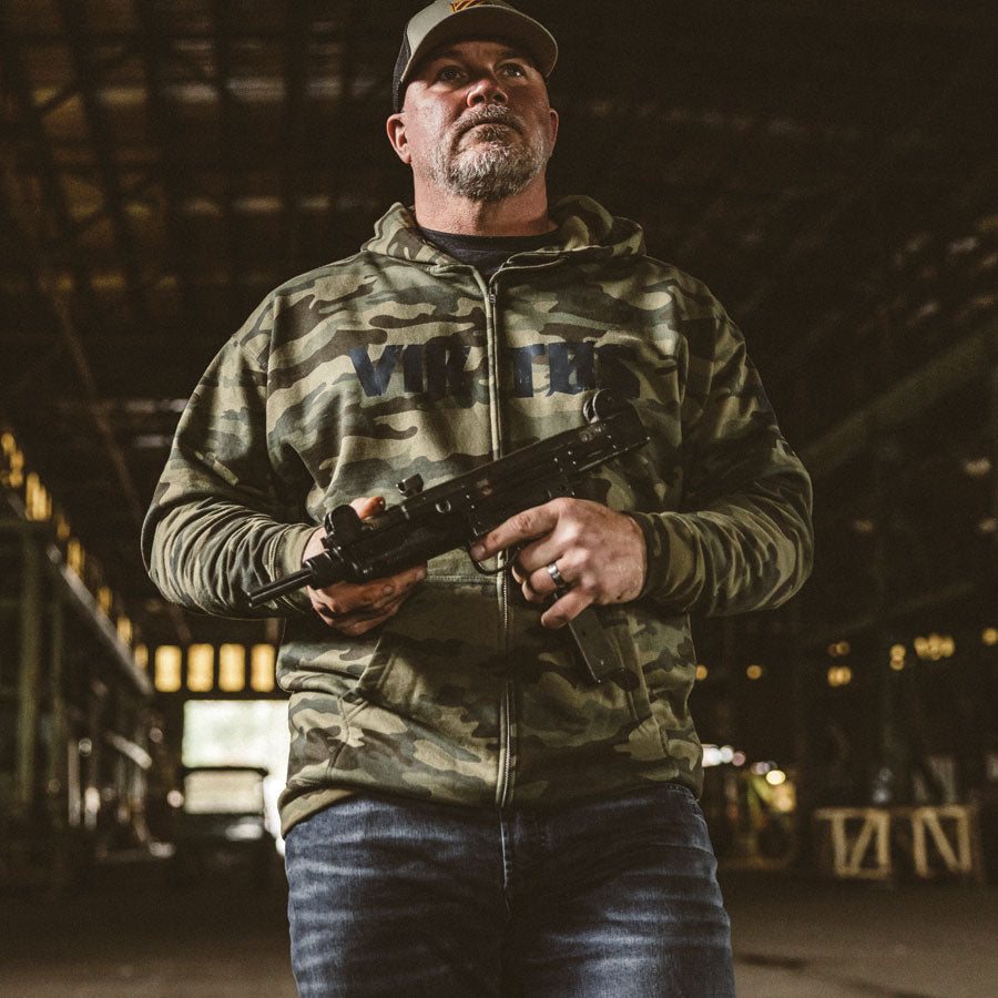VIKTOS burnished hoodie Woodland Camo-Tactical Gear UK