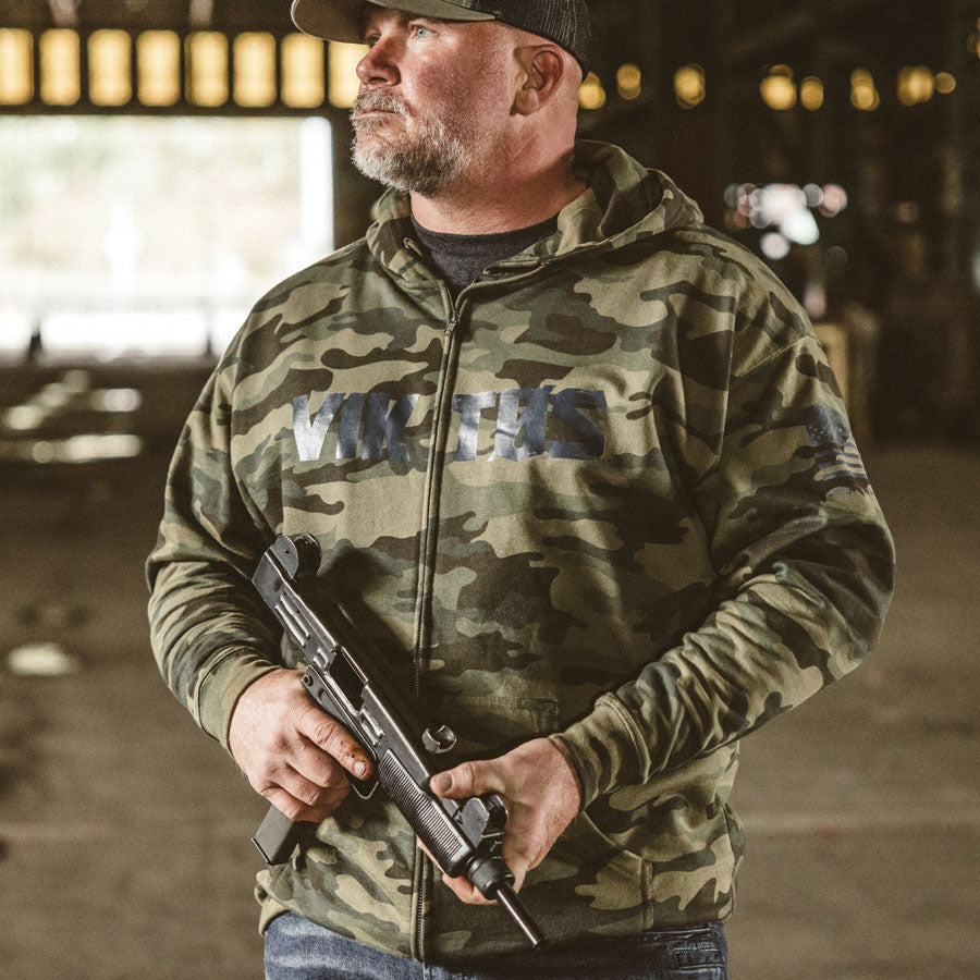 VIKTOS burnished hoodie Woodland Camo-Tactical Gear UK