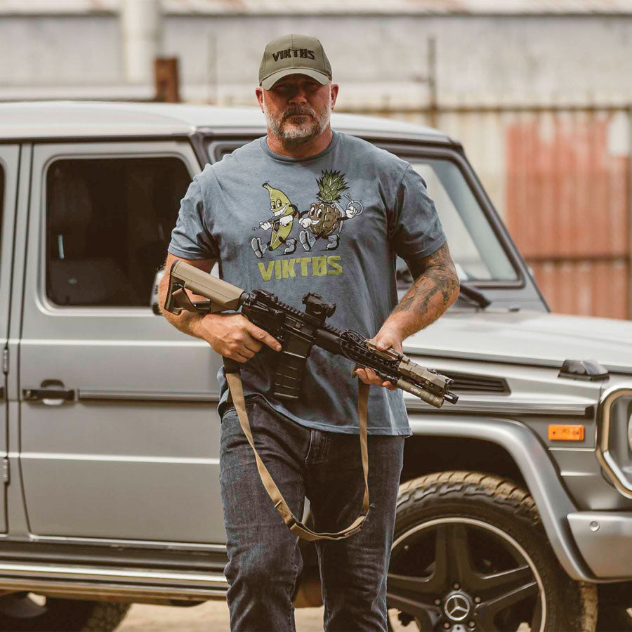 VIKTOS Forbidden Fruit Tee Charcoal Heather-Tactical Gear UK