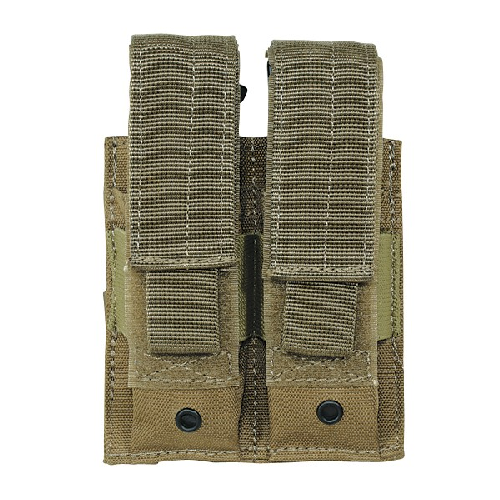 Voodoo Tactical Double Pistol Mag Pouch - Coyote-Tactical Gear UK