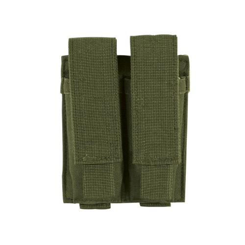 Voodoo Tactical Double Pistol Mag Pouch - OD Green-Tactical Gear UK