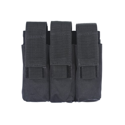 Voodoo Tactical Triple Pistol Mag Pouch - Black-Tactical Gear UK