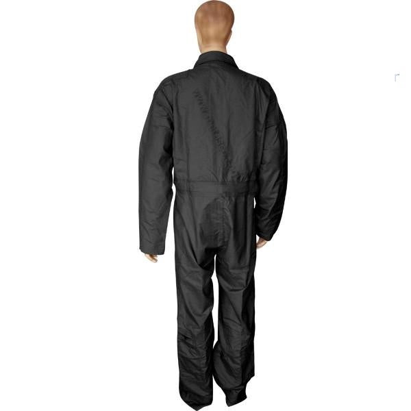 VTS FR Tactical Coveralls NFS-707 Black Nomex IIIA by Dupont-Tactical Gear UK
