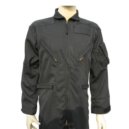 VTS FR Tactical Coveralls NFS-707 Black Nomex IIIA by Dupont-Tactical Gear UK