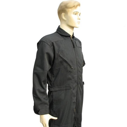 VTS FR Tactical Coveralls NFS-707 Black Nomex IIIA by Dupont-Tactical Gear UK