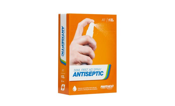 Warrior Medical FastAid A1 Antiseptic Spray 50ml First Aid Spray 1pk-Tactical Gear UK