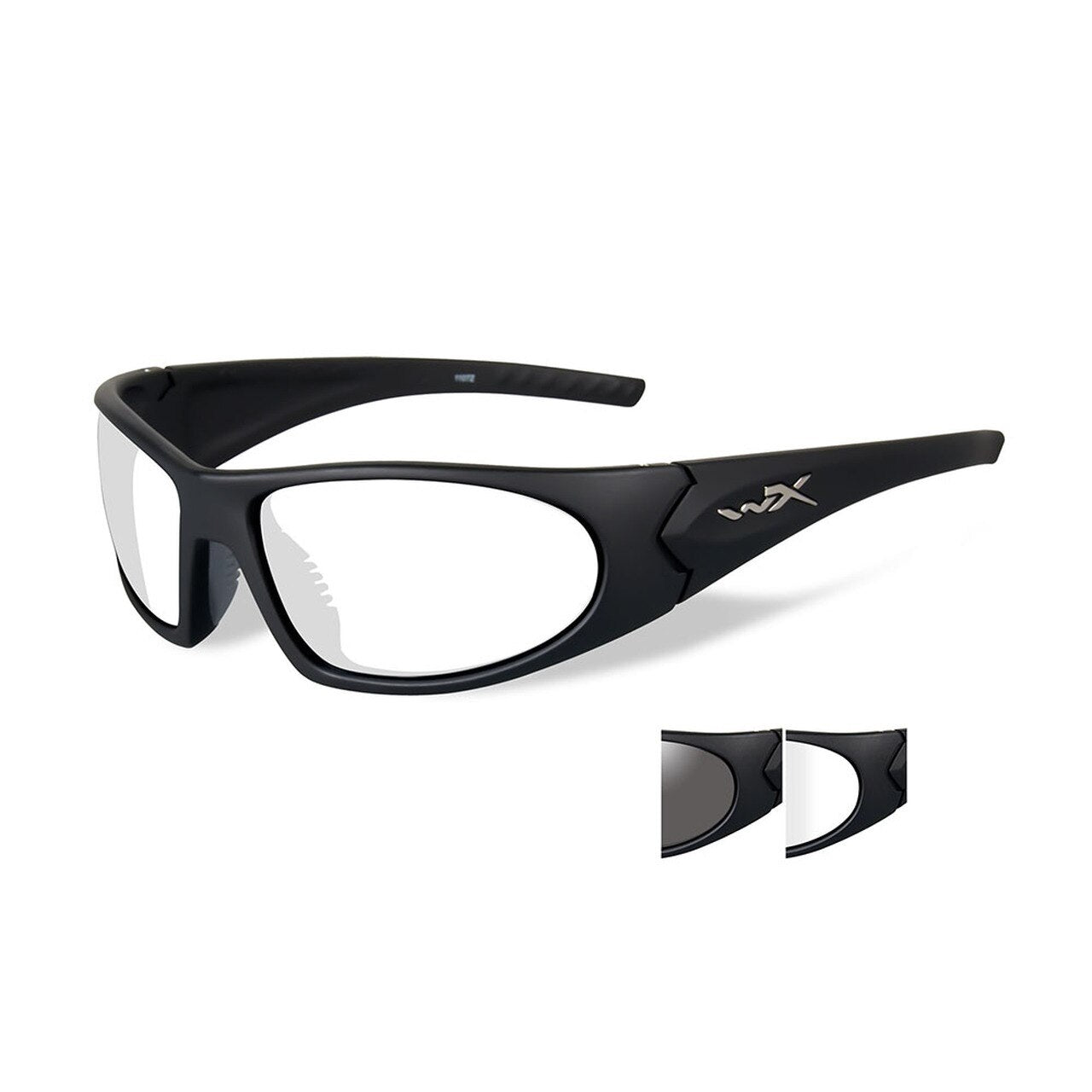 Wiley X Romer 3 Sunglasses Two Lens Matte Black Frame-Tactical Gear UK