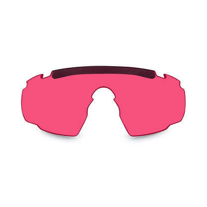 Wiley X Saber Advanced Eyeshield Vermillion Three Lens Matte Black Frame-Tactical Gear UK