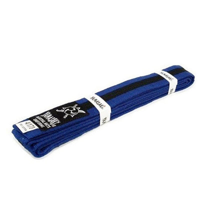 Yamasaki Coloured Martial Arts Belts with Black Stripe-Tactical Gear UK