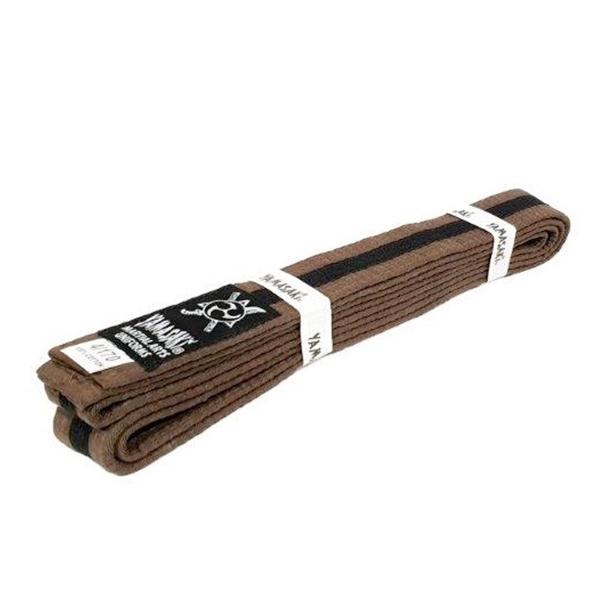 Yamasaki Coloured Martial Arts Belts with Black Stripe-Tactical Gear UK