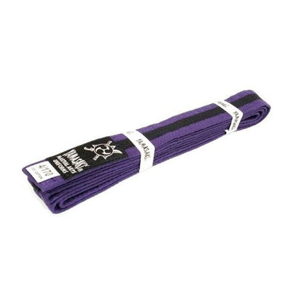 Yamasaki Coloured Martial Arts Belts with Black Stripe-Tactical Gear UK