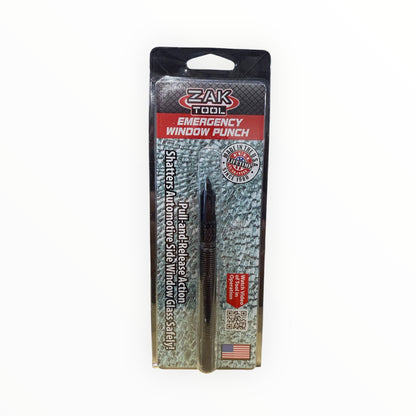 Zak Tool Key Ring Window Punch Black-Tactical Gear UK