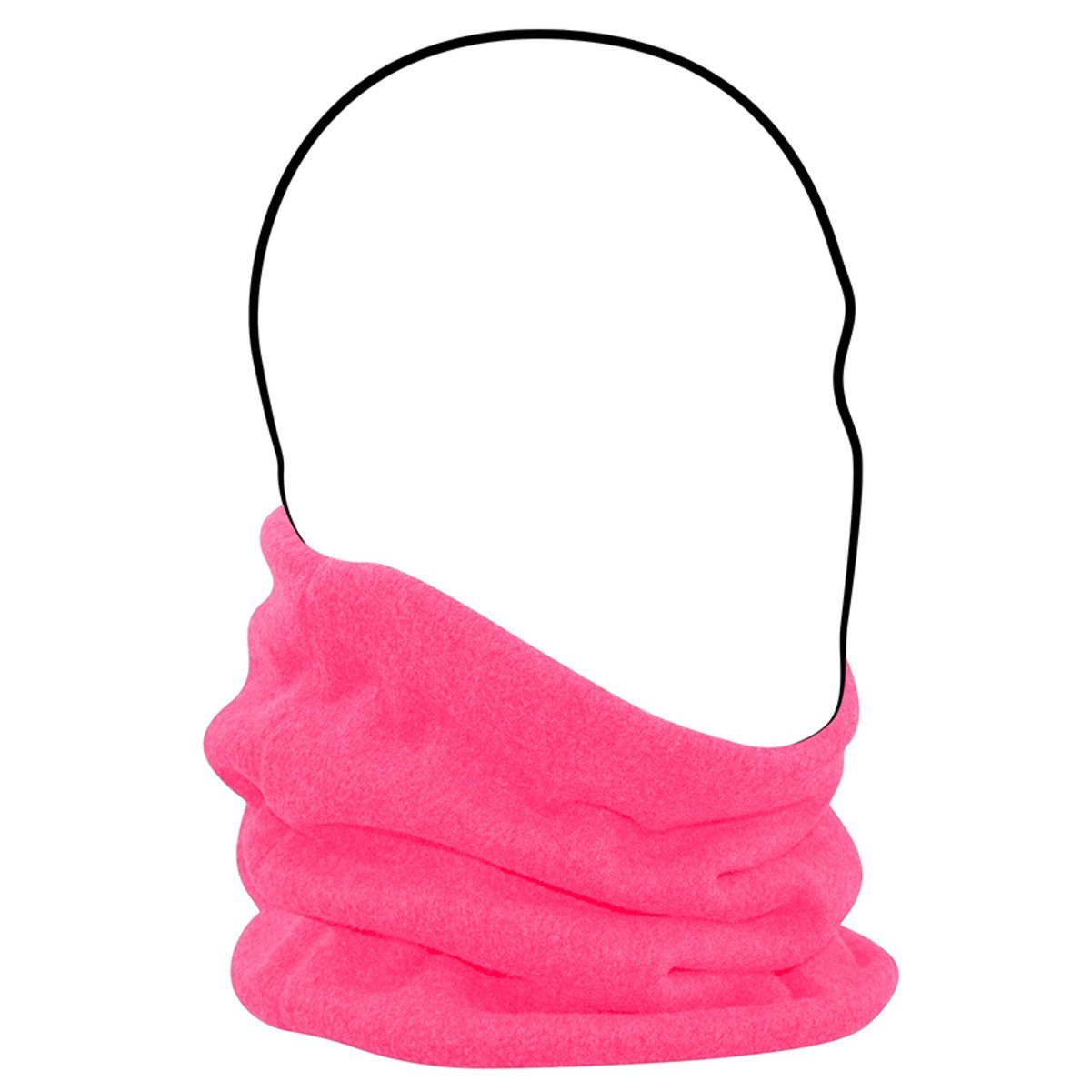 ZAN Headgear Hot Pink Reverses to Hi-Vis Lime Neck Gaiter-Tactical Gear UK